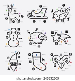 Christmas infographic