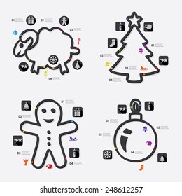 Christmas infographic