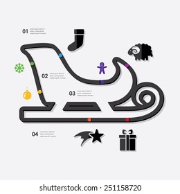 Christmas infographic
