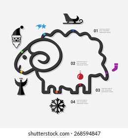 Christmas infographic