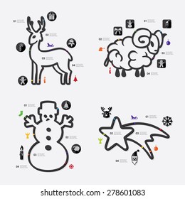 Christmas infographic