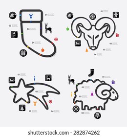 Christmas infographic