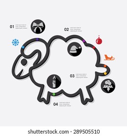 Christmas infographic