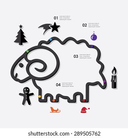 Christmas infographic