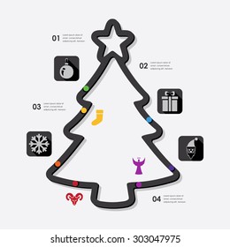 Christmas infographic
