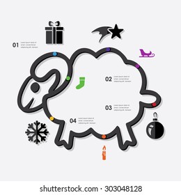 Christmas infographic