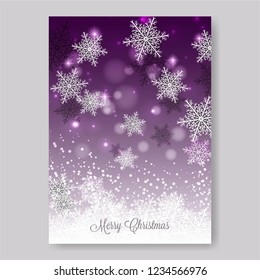 
Christmas invitation with Christmas balls