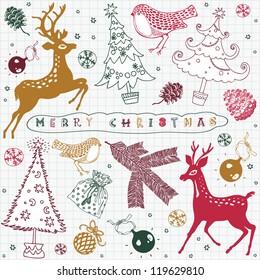 Christmas Invitation card template