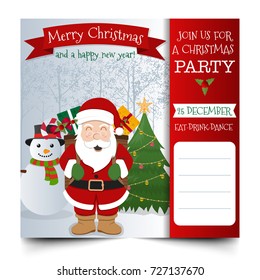 Christmas invitation design