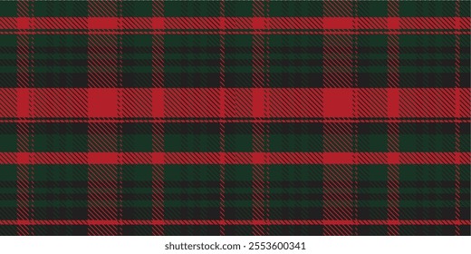 Christmas Irish tartan plaid pattern background design