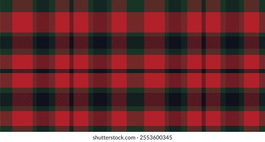 Christmas Irish tartan plaid pattern background design