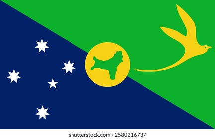 Christmas Island Flag, Flag of Christmas Island