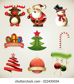 christmas items in collection