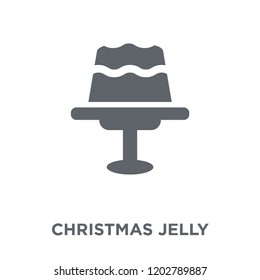 christmas jelly icon. christmas jelly design concept from Christmas collection. Simple element vector illustration on white background.