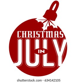 Christmas In July Ornament Icon