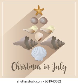 Christmas in July Sale marketing template