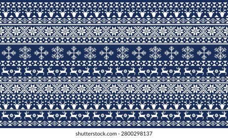 Christmas Jumper Pattern EPS Vector