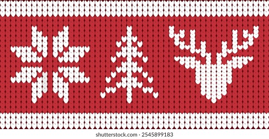 Christmas Jumper Pattern. Kniting pattern