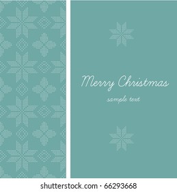 Christmas knitted background