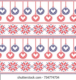 Christmas Knitted Pattern
