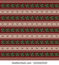 Christmas knitted pattern,Christmas fabric pattern