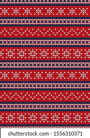 Christmas Knitted Sweater Pattern Wool Knit Texture Imitation