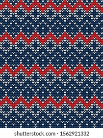 Christmas Knitted Sweater Pattern Wool Knit Texture Imitation