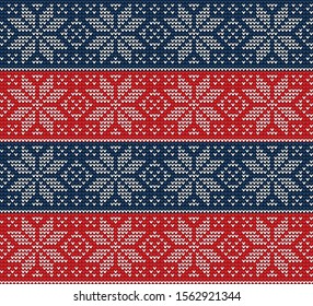 Christmas Knitted Sweater Pattern Wool Knit Texture Imitation