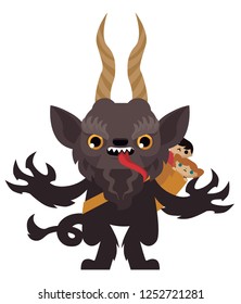 christmas krampus monster