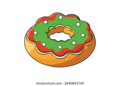 Christmas Kringle Food Vector for Festive Holiday Design