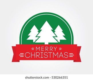 Christmas label