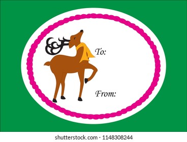 Christmas Label design