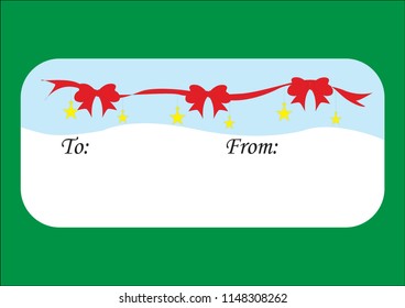 Christmas Label design