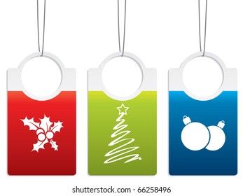 Christmas label designs