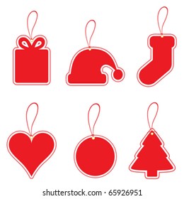 christmas label set