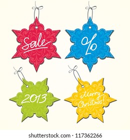 Christmas labels