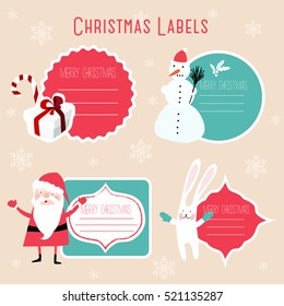 christmas labels