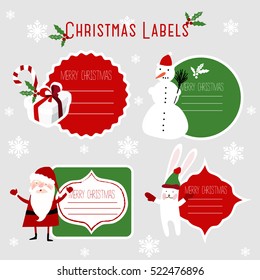 christmas labels