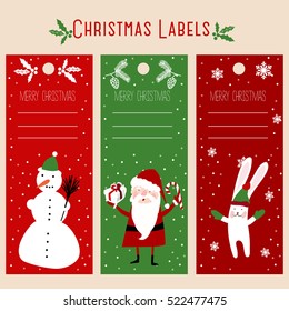 christmas labels