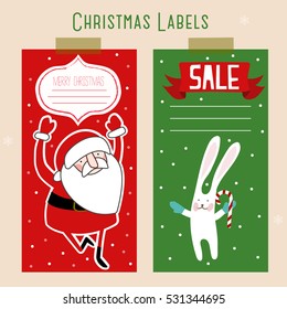 christmas labels