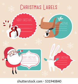 christmas labels