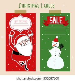 christmas labels