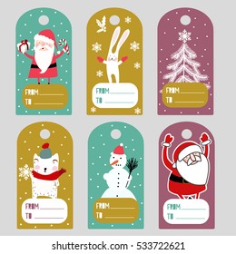 christmas labels
