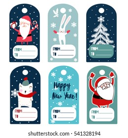 christmas labels