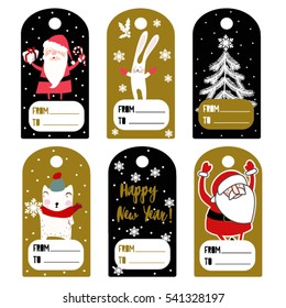 christmas labels