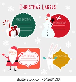 christmas labels