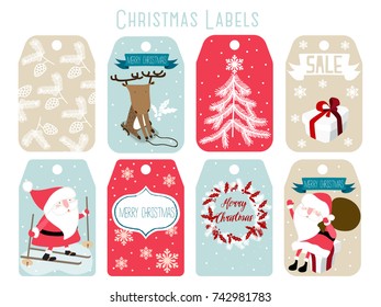 christmas labels
