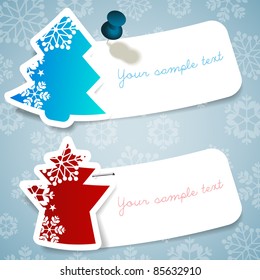 Christmas labels