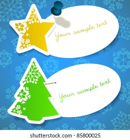 Christmas labels