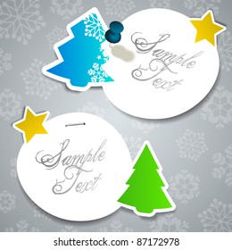 Christmas labels